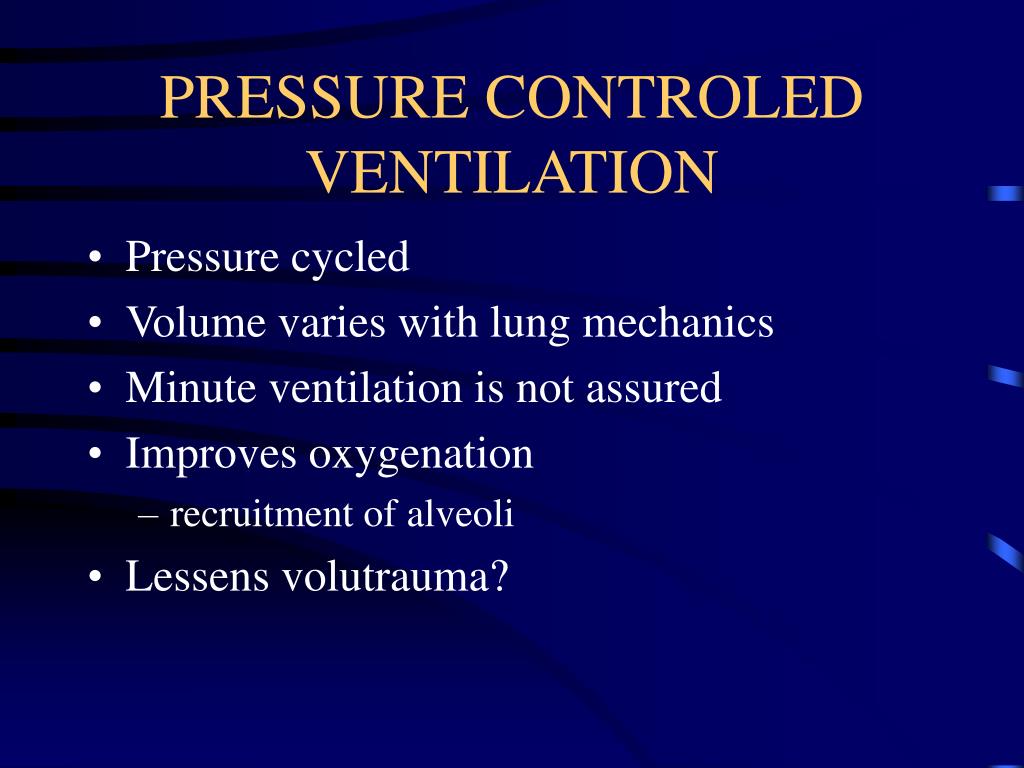 PPT - MECHANICAL VENTILATION PowerPoint Presentation, free download -  ID:393680