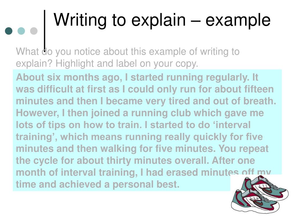 PPT Writing To Inform Explain PowerPoint Presentation Free 
