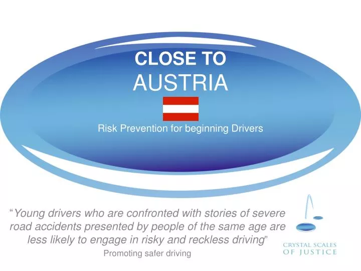 close to austria risk prevention for beginning drivers n.