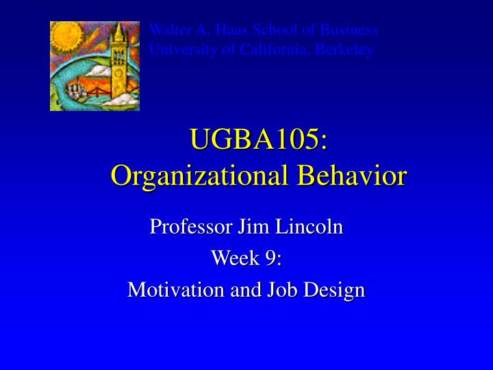 ugba105 organizational behavior n.