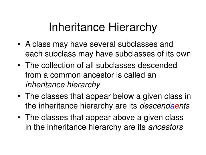 PPT - Chapter 12 Inheritance and Exceptions PowerPoint Presentation ...