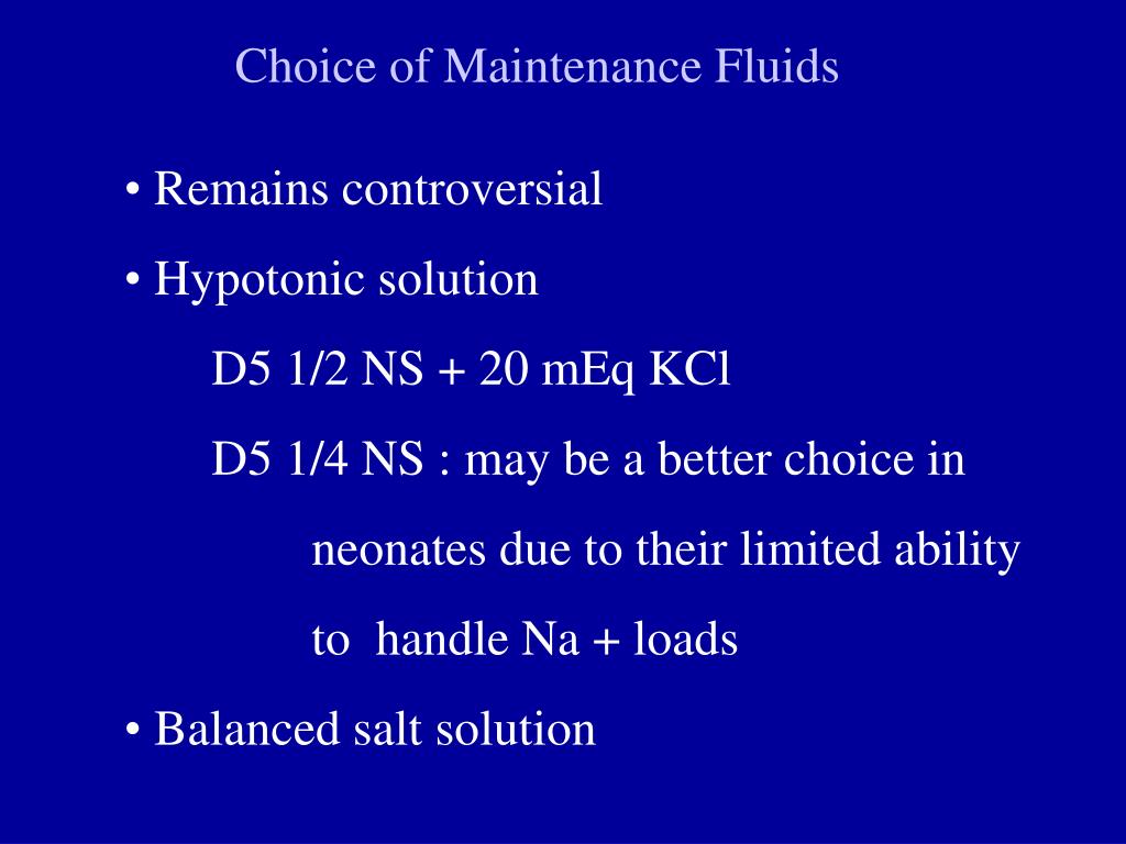 PPT Pediatric Fluid Management and Blood Product Therapy Joy Loy, M.D