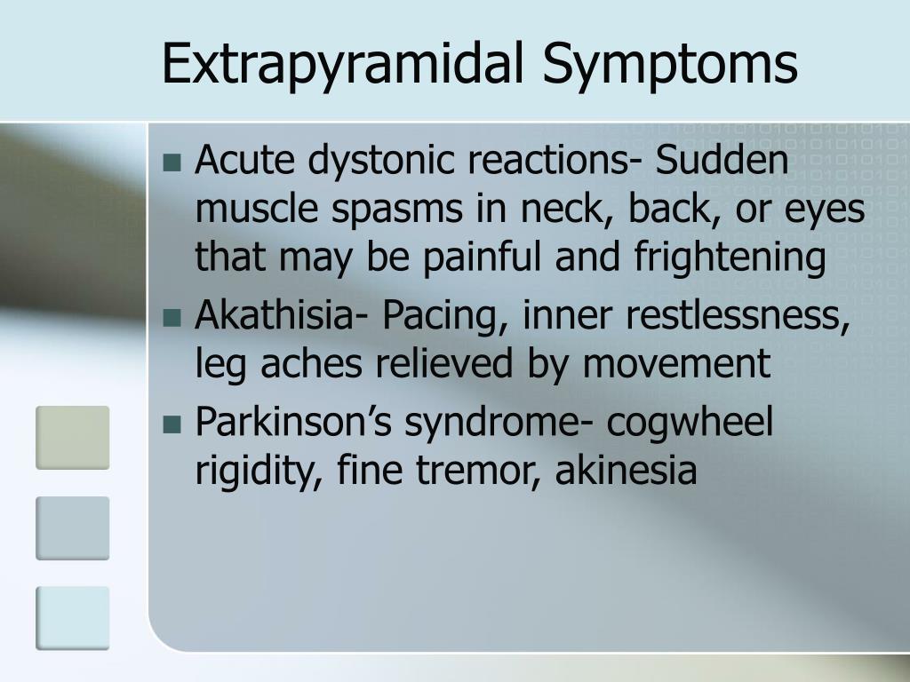 Extrapyramidal Symptoms extrapyramidal-symptoms