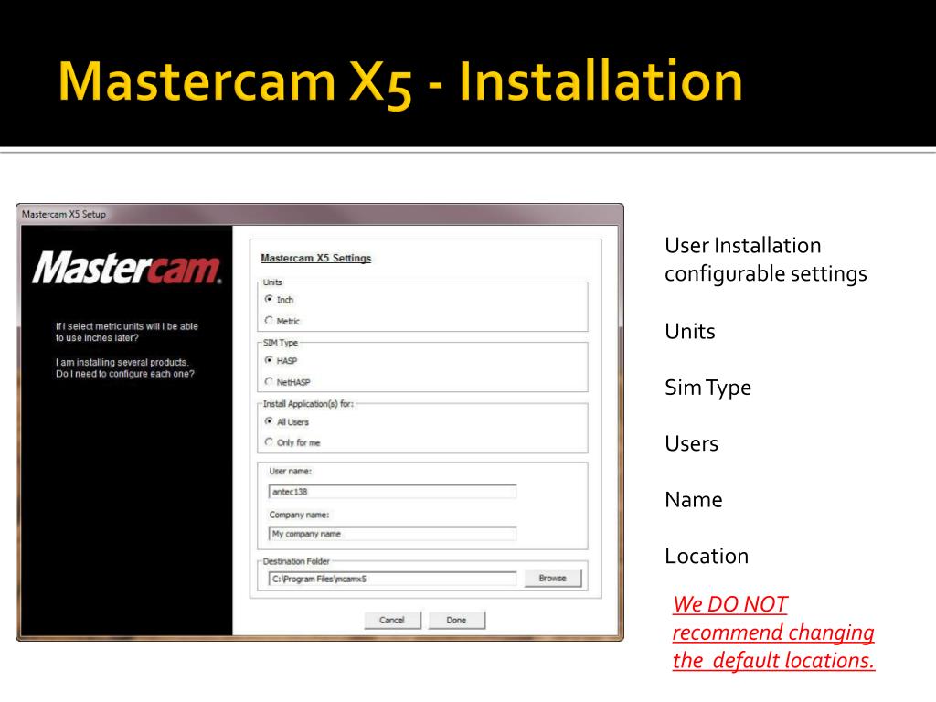mastercam x5 system requirements