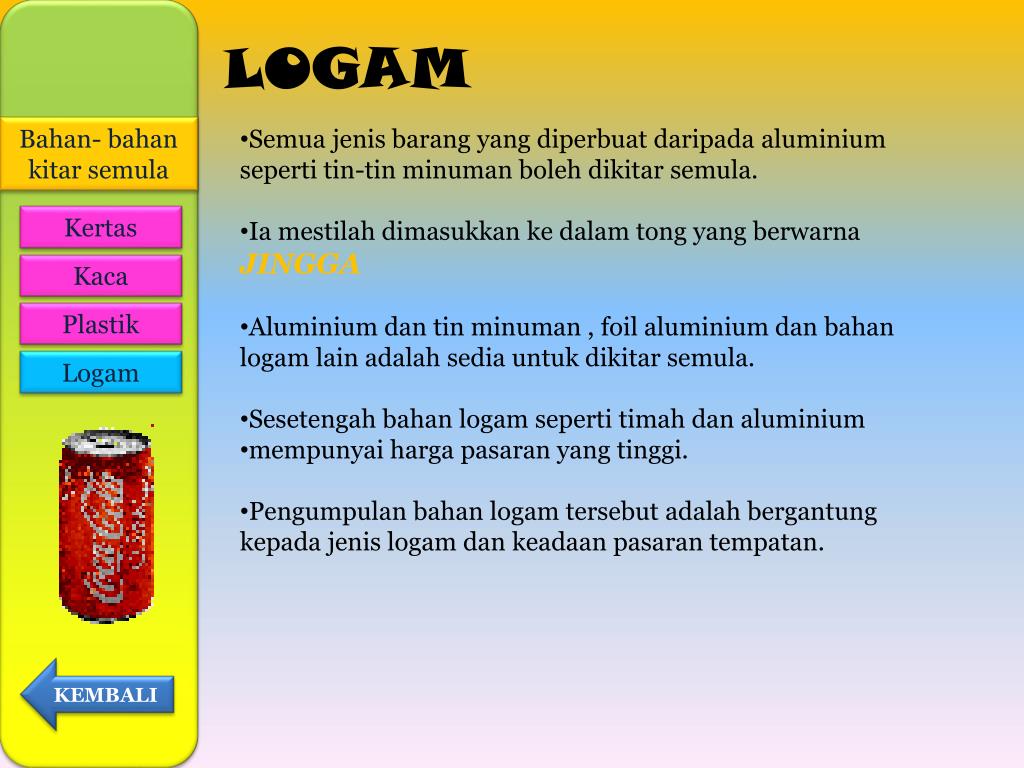 Ppt Kitar Semula Powerpoint Presentation Free Download Id 396790