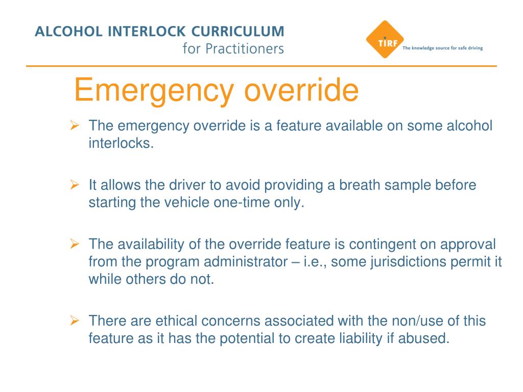 PPT Alcohol Interlock Curriculum Technology Summary PowerPoint