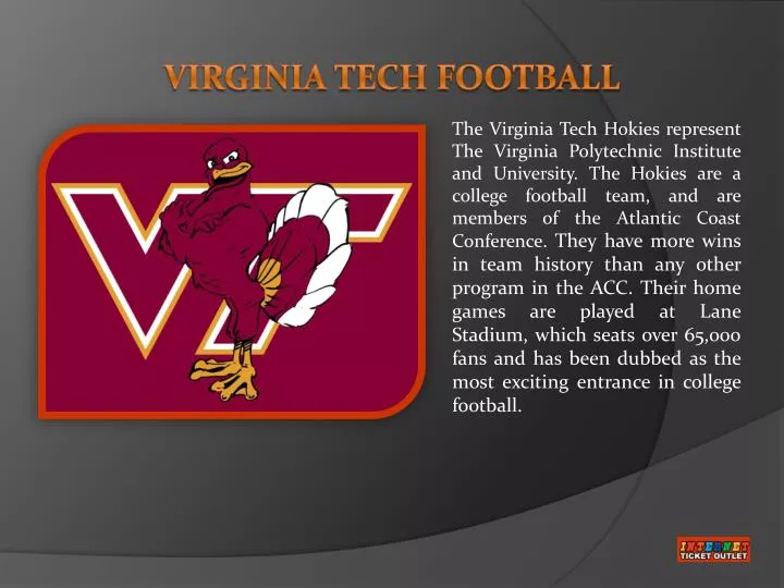 PPT Virginia Tech Football Tickets Info PowerPoint Presentation, free