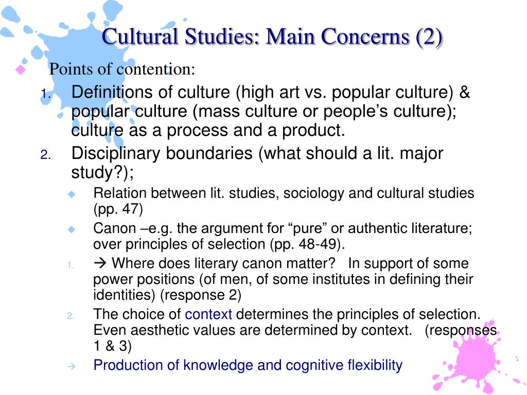 research on cultural studies
