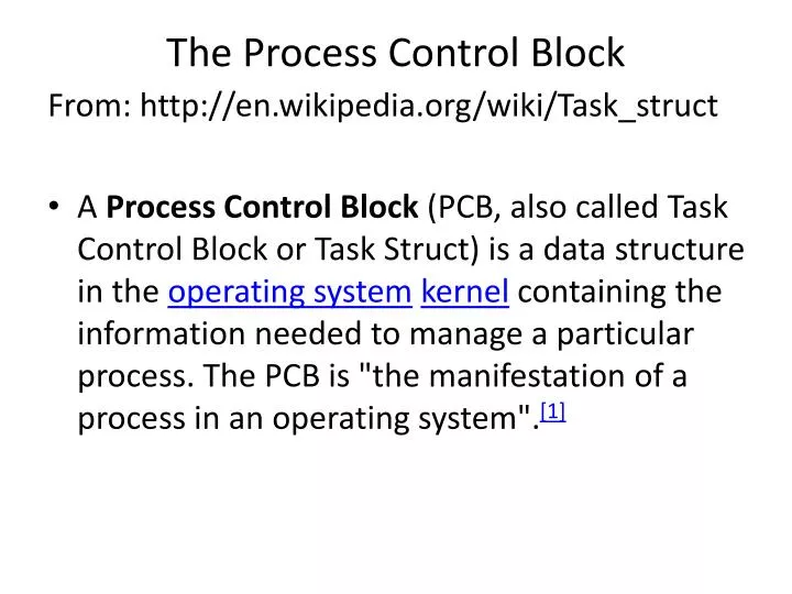 Ppt The Process Control Block Powerpoint Presentation Free Download Ppt The Process Control Block Powerpoint Presentation Free Download