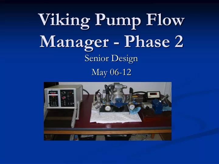 viking pump flow manager phase 2 n.