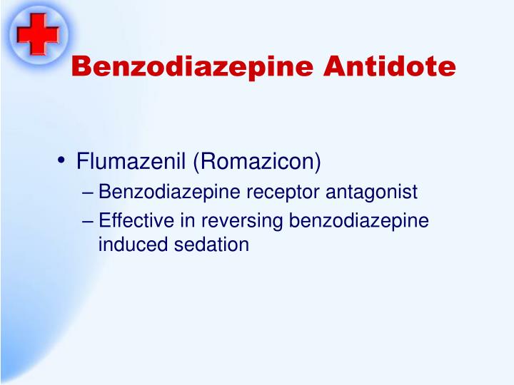 benzodiazepine antidote