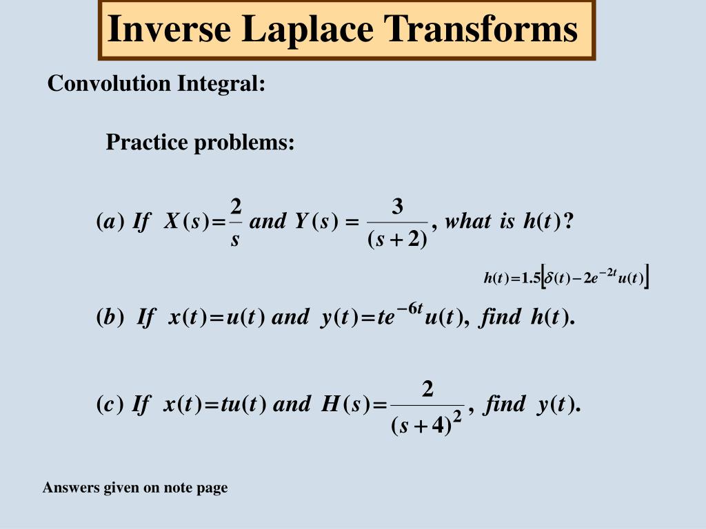 relationship between laplace and fourier transforms of common