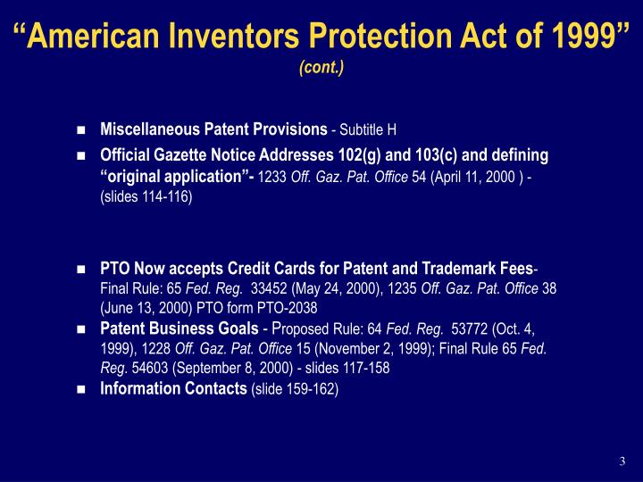inventors protection