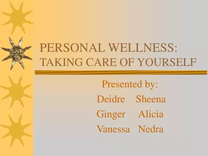 personal wellness taking care of yourself n.