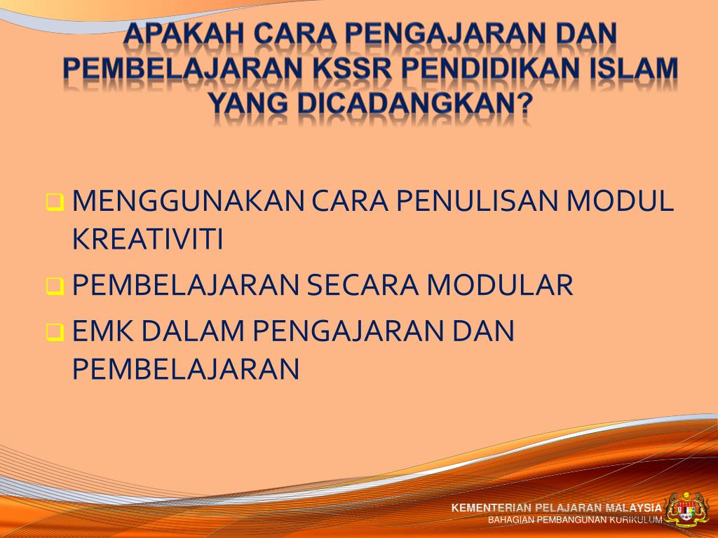 Kurikulum Pendidikan Islam Di Malaysia / Pdf Halatuju Kurikulum
