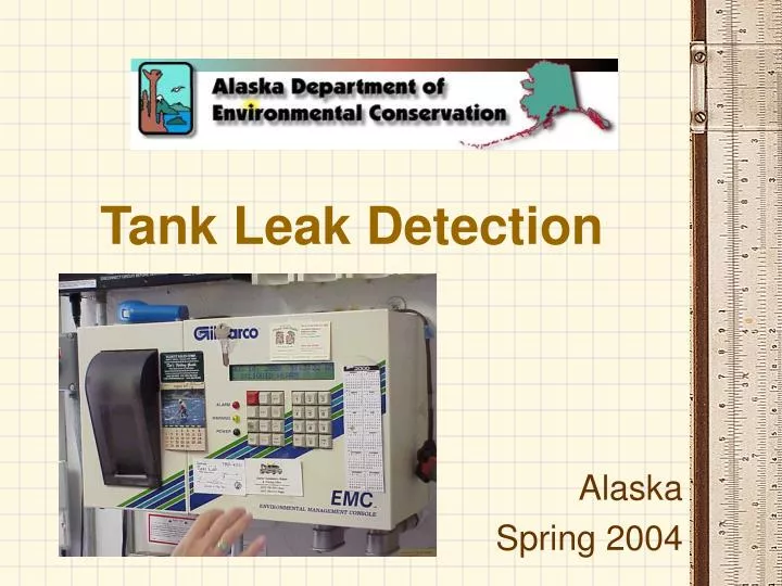 tank leak detection n.