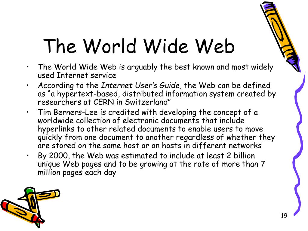 speech on world wide web