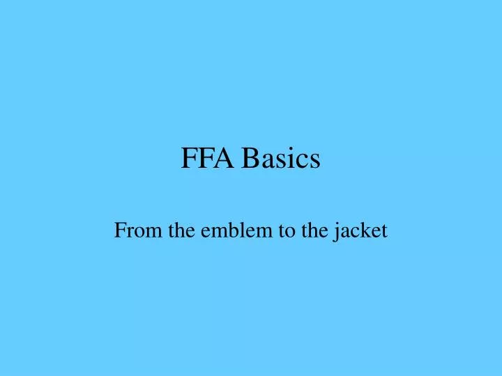 ffa powerpoint template