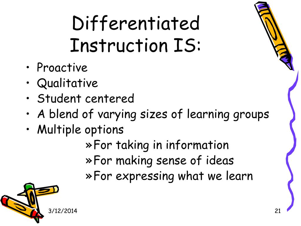 differentiated instruction hattie