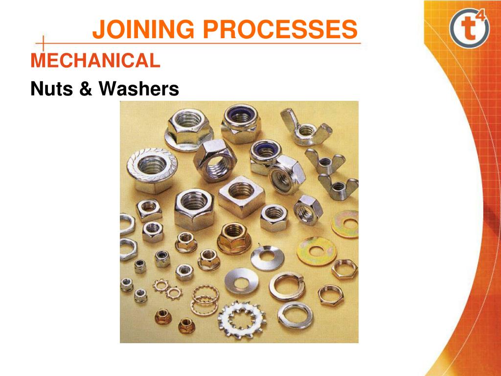 Joining processes. Mechanical processing.