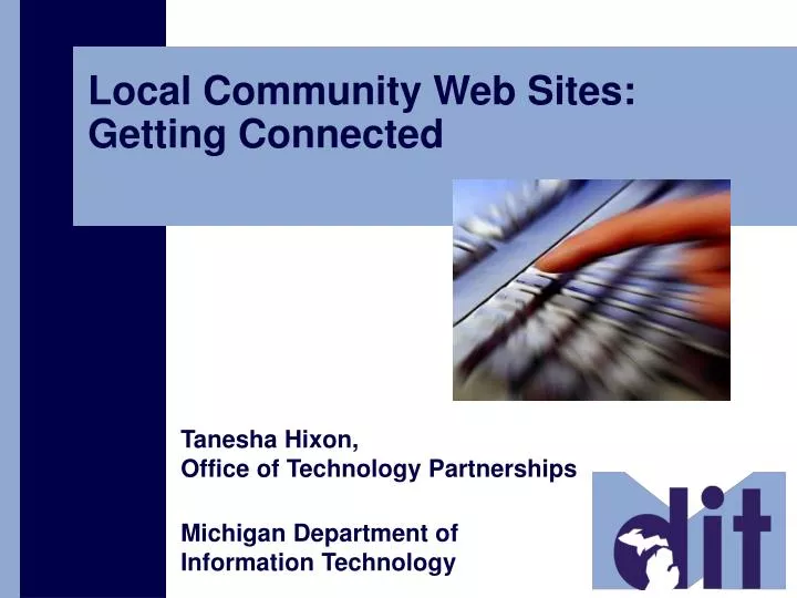 local community web sites getting connected n.