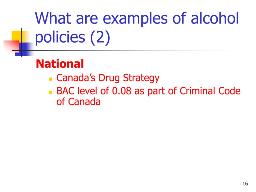 PPT - ALCOHOL POLICIES: Context, Examples & Challenges PowerPoint ...