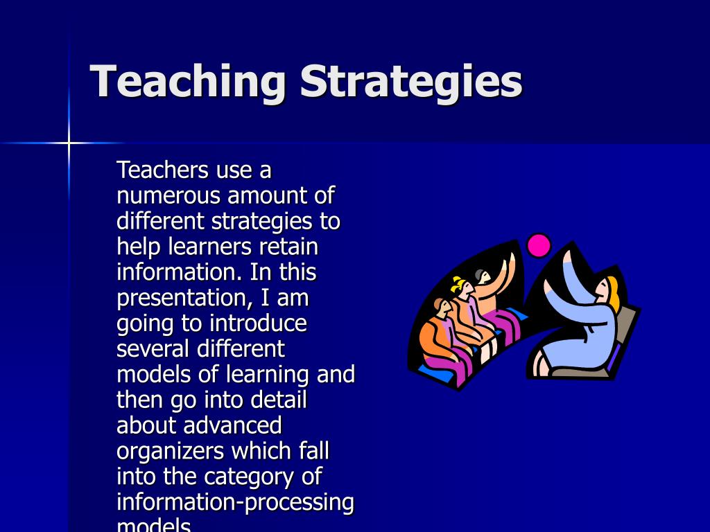 presentation of techniques of teaching