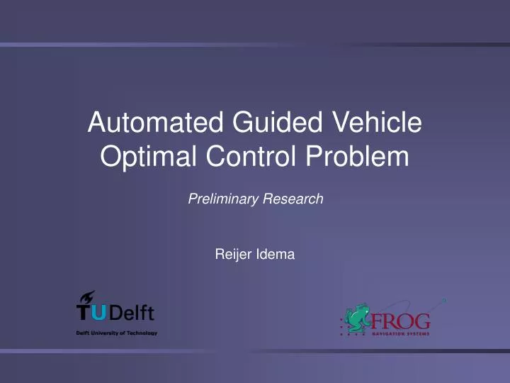 automatic guided vehicle ppt