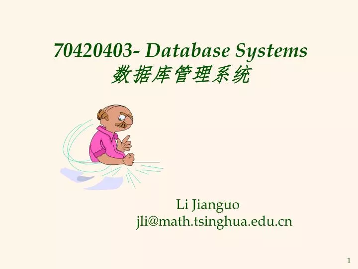 70420403 database systems n.