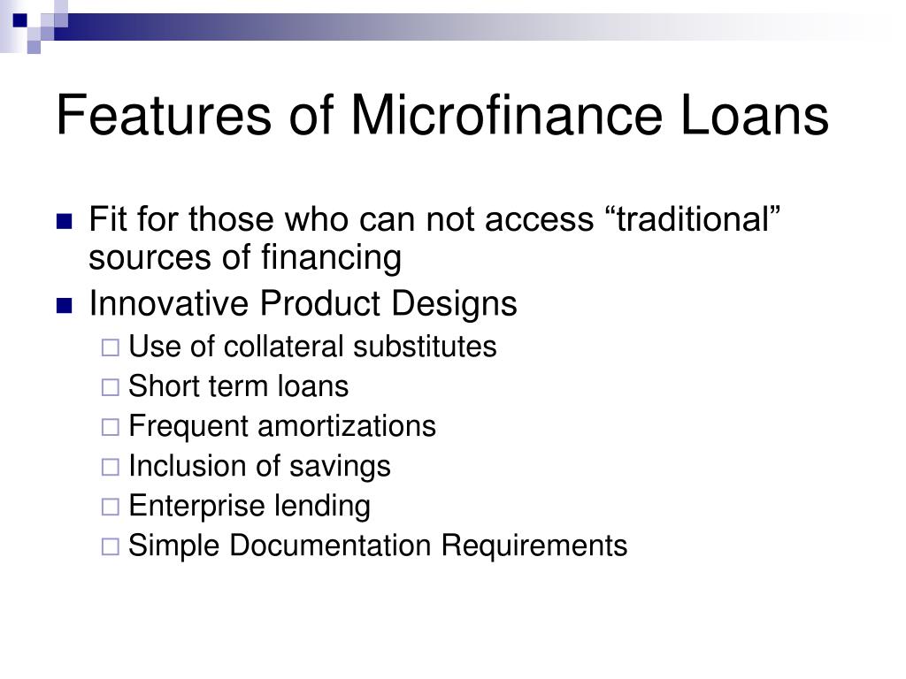 PPT - Money Talk: Microfinance For Microenterprises PowerPoint ...