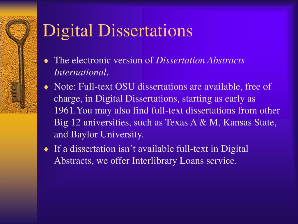 Dissertations instructional technology
