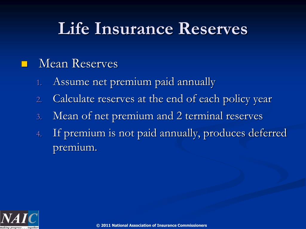 PPT Reserves P/C Life PowerPoint Presentation, free