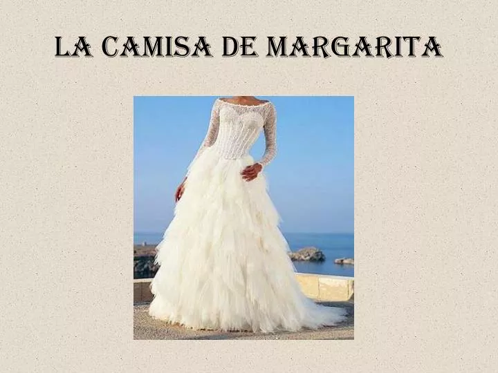 PPT La camisa de margarita PowerPoint Presentation, free download