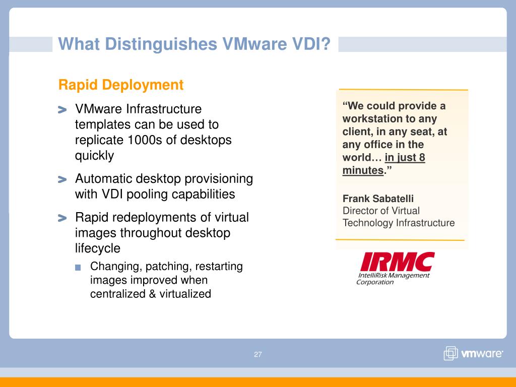 vmware vdi