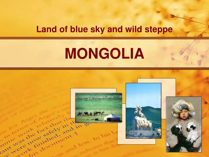 mongolia n.