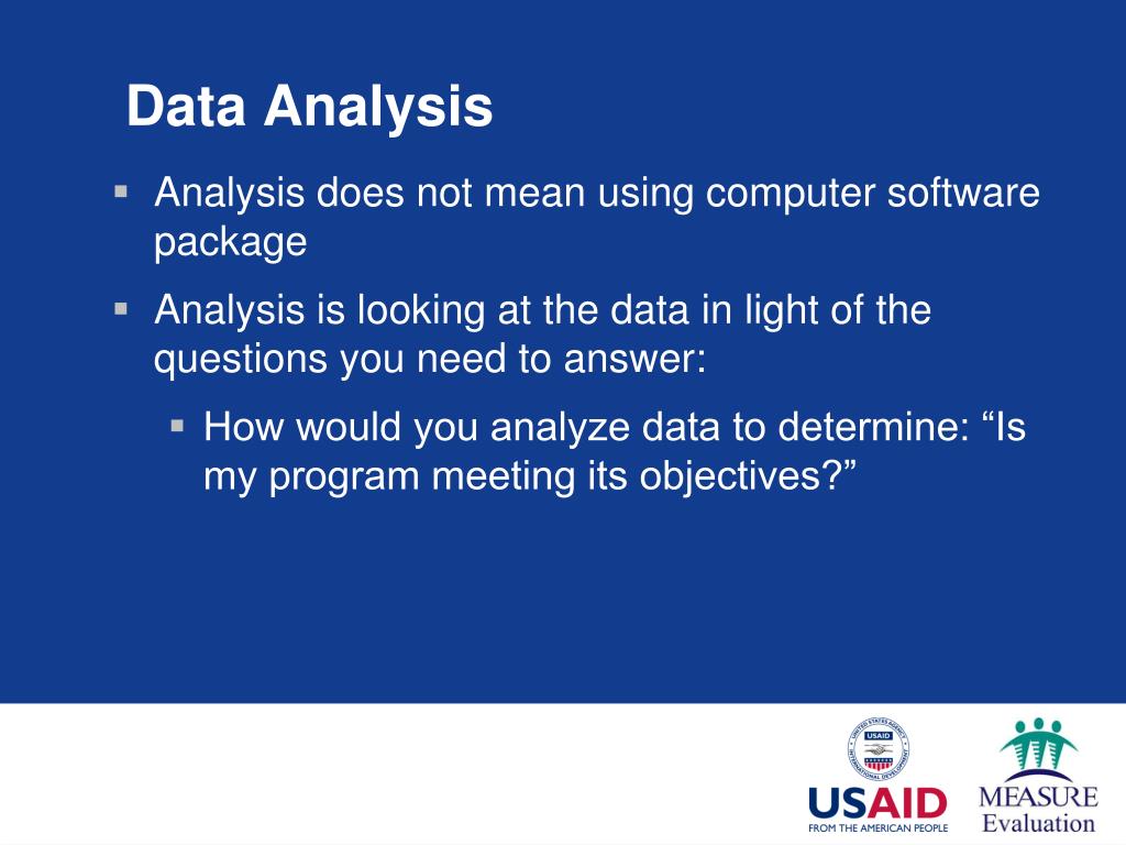 presentation of data gathered