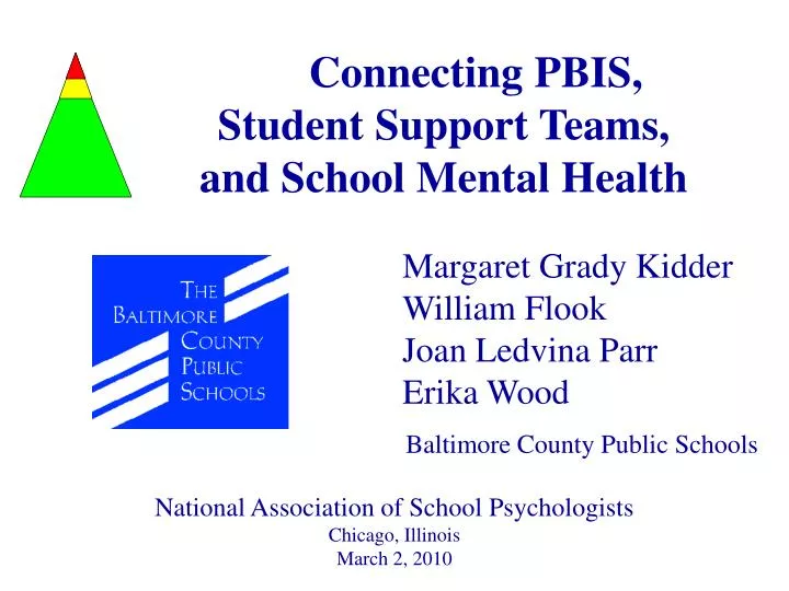 connecting pbis student support teams and school mental health n.