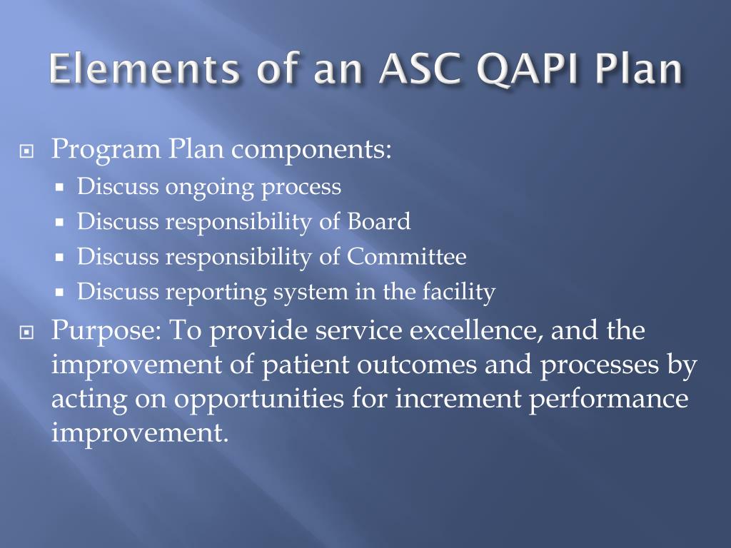 PPT QAPI The Future of Reporting Quality Care to the Different