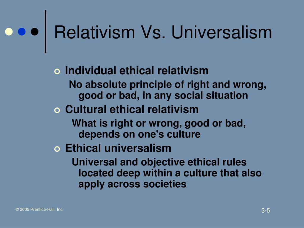 Summary: A Defense Of Ethical Relativism