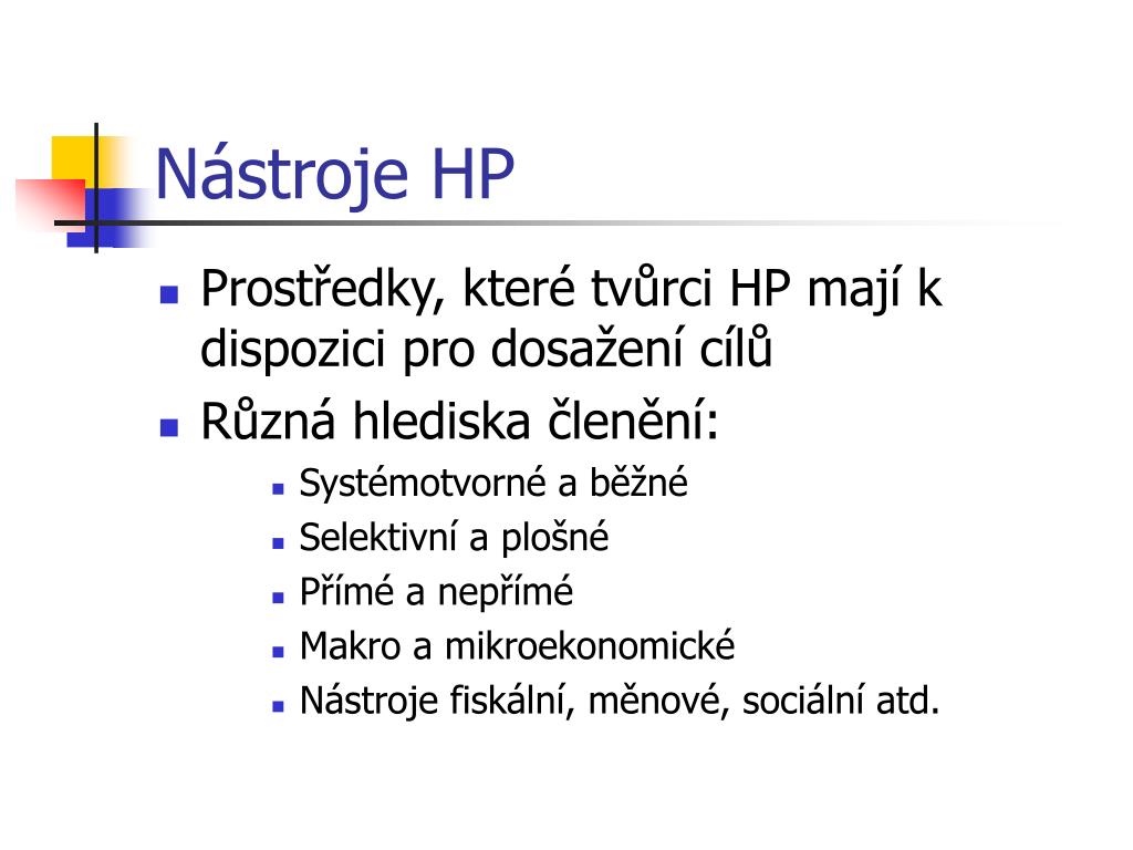 PPT - Hospodářská politika PowerPoint Presentation, free download -  ID:414732