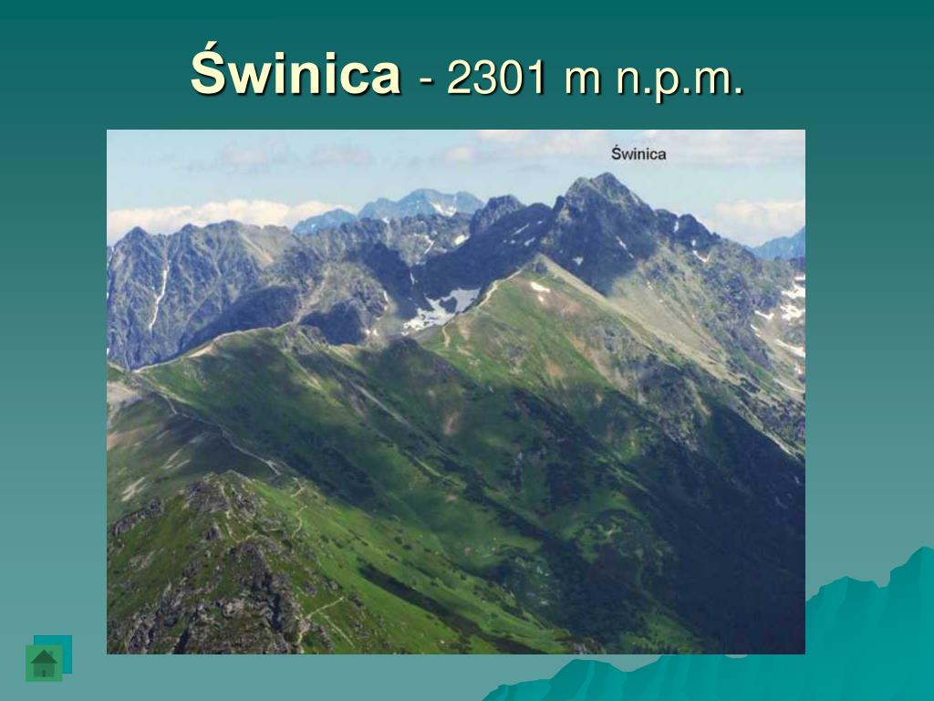 Krajobraz Wysokogórski Tatr ćwiczenia PPT - Krajobraz wysokogórski Tatr PowerPoint Presentation, free