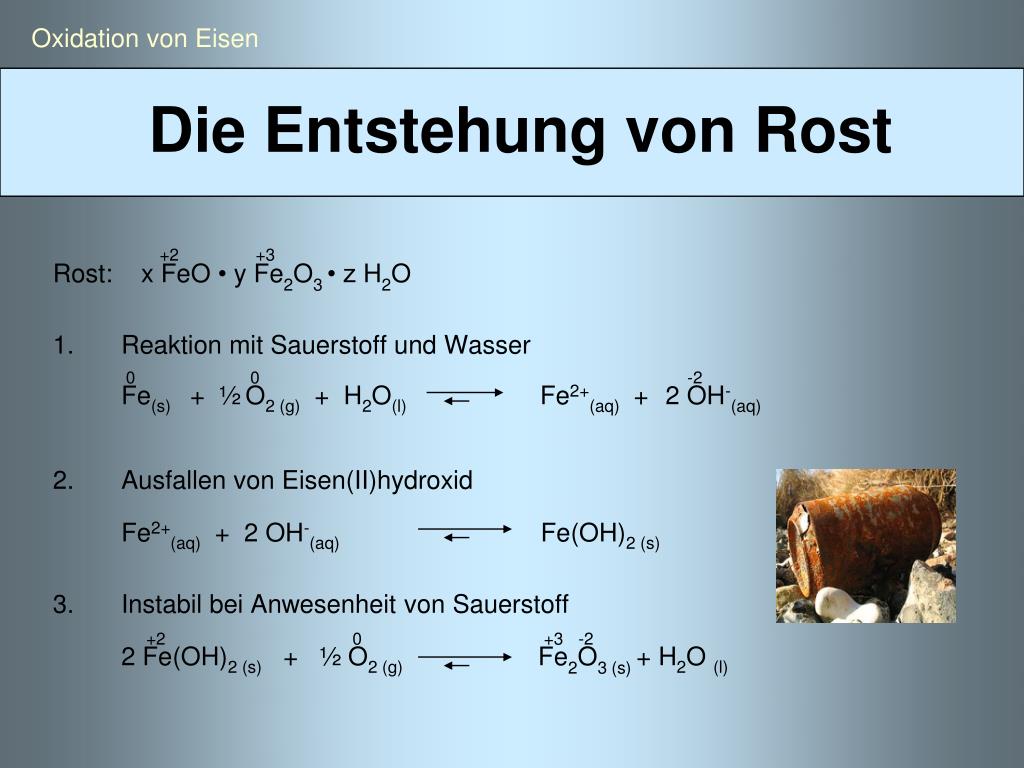 PPT - Eisen Experimentalvortrag von Siegrid Heinlein Wintersemester 07/08  PowerPoint Presentation - ID:415368