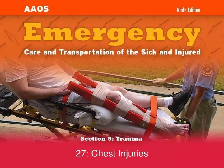 27 chest injuries n.