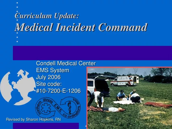 curriculum update medical incident command n.
