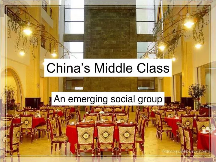 china s middle class n.