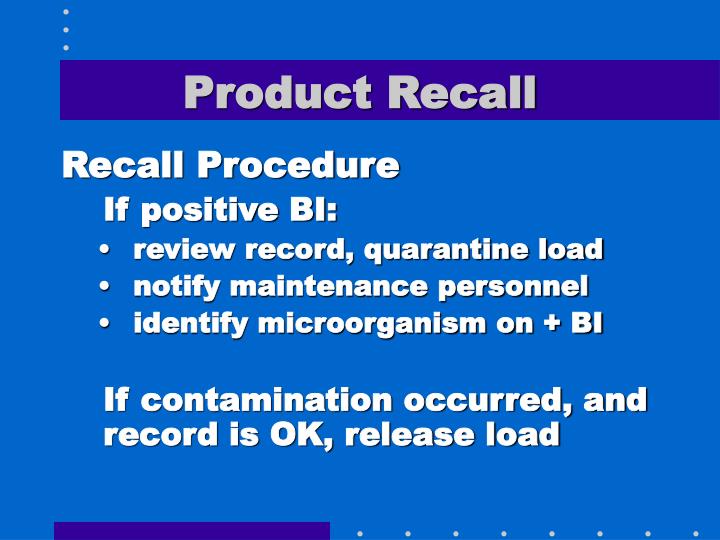 PPT Monitoring the Sterilization Process PowerPoint Presentation ID