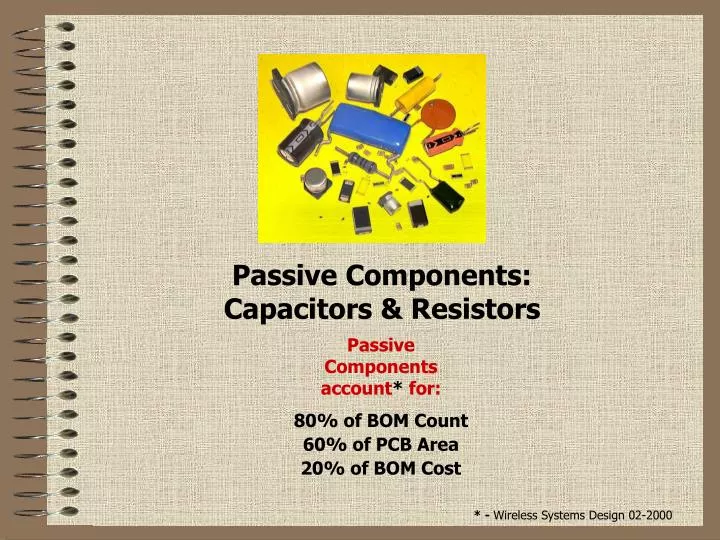 PPT - Passive Components: Capacitors & Resistors PowerPoint ...