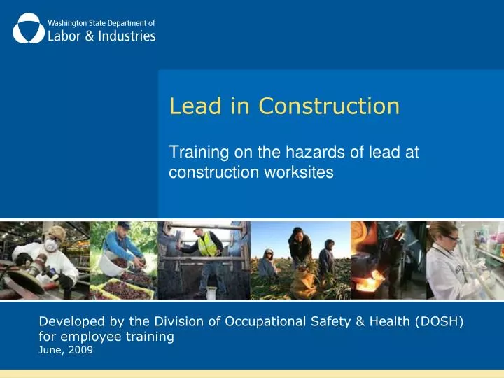 lead in construction n.