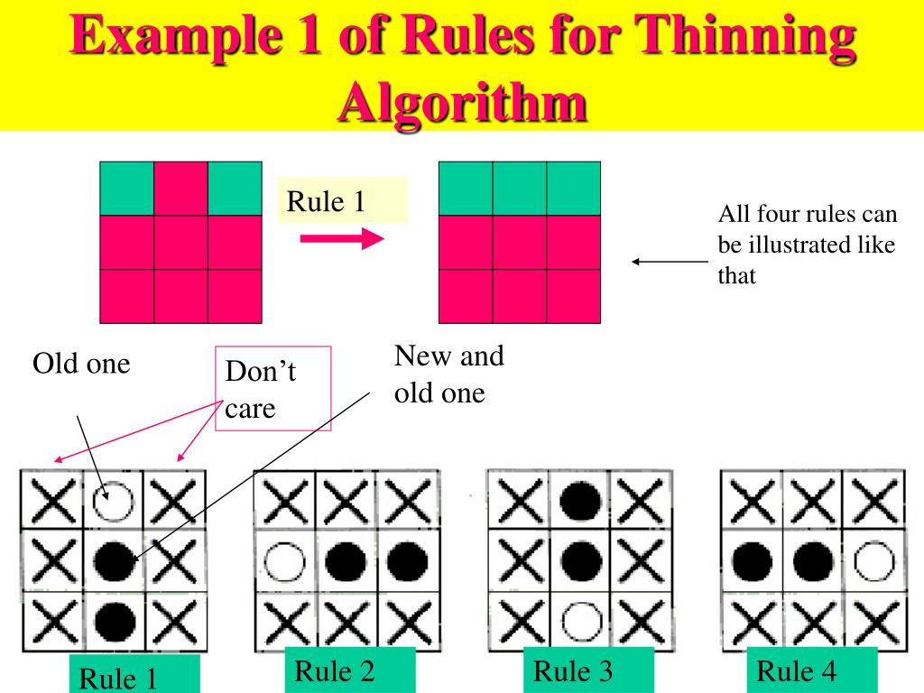 PPT Thinning Algorithms PowerPoint Presentation, free download ID