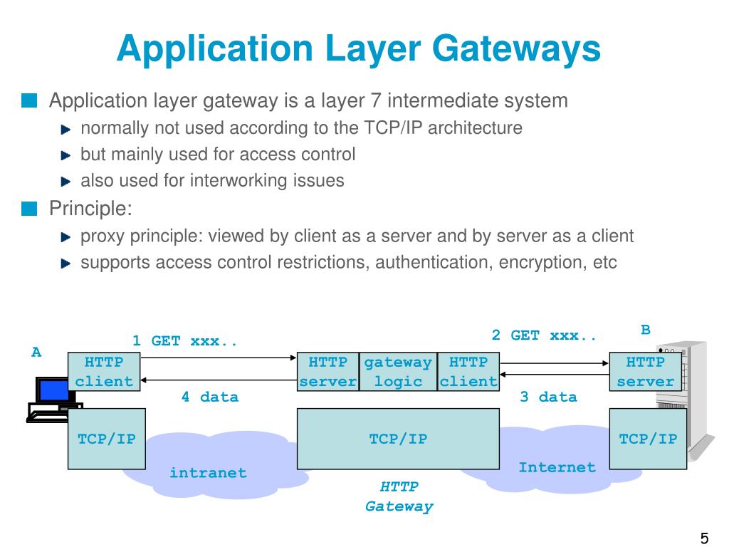 application layer gateway service